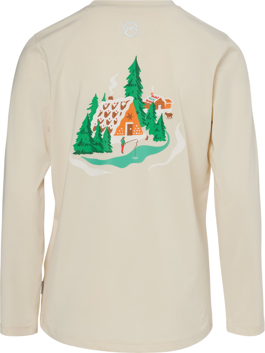 Magellan Outdoors Kids' Holiday Performance Long Sleeve T-shirt                                                                  - view number 2