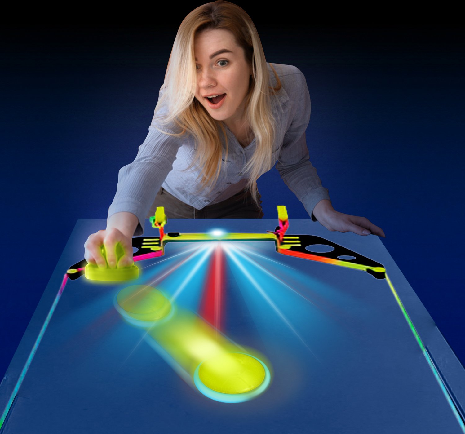 Glow Games Air Hockey Table - view number 5