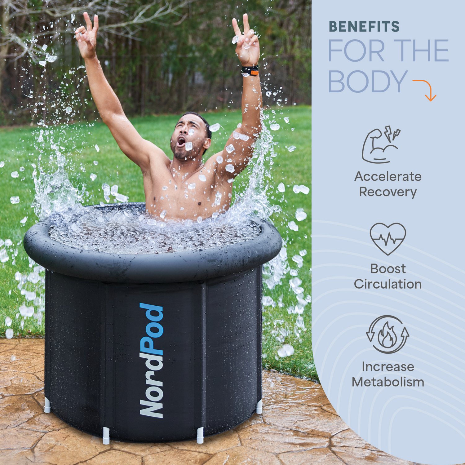 Lifepro NordPod Portable Recovery Ice Bath                                                                                       - view number 2