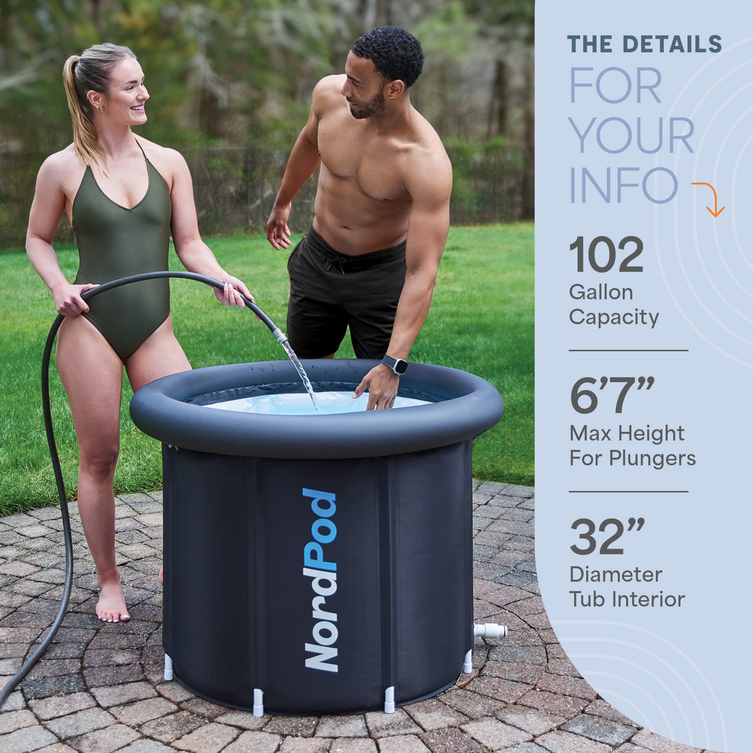 Lifepro NordPod Portable Recovery Ice Bath                                                                                       - view number 3
