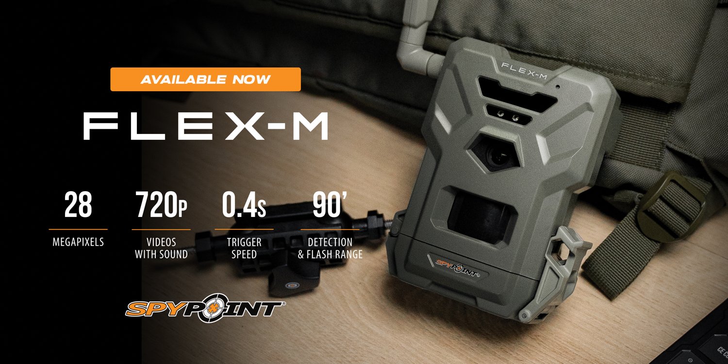 SpyPoint Flex M Twin Pack with SD Cards