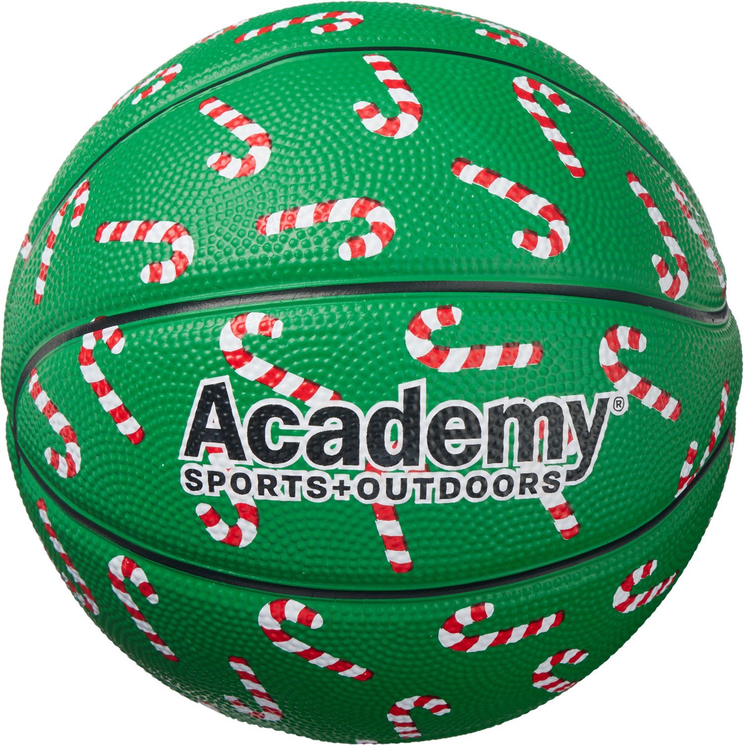 Academy Sports Outdoors Candy Cane Printed Mini Basketball Academy