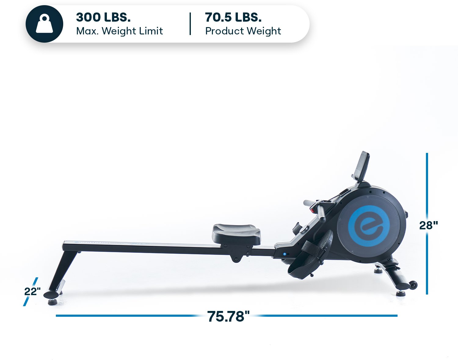 Echelon Row Sport 2 Rowing Machine                                                                                               - view number 2