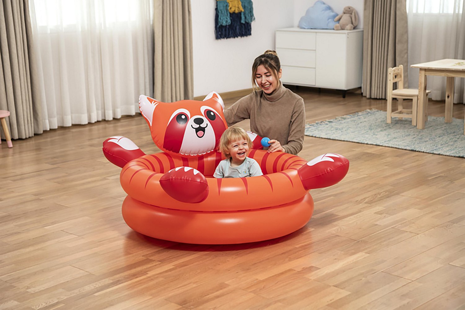 Bestway Playful Red Panda Ball Pit                                                                                               - view number 3