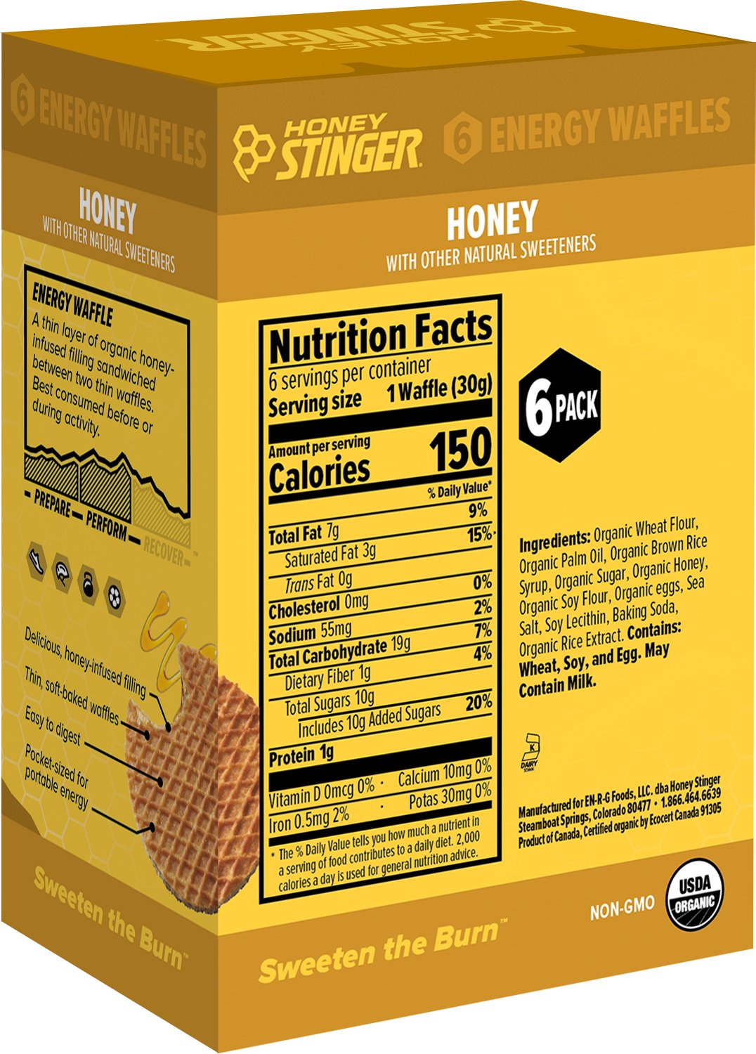 Honey Stinger Waffles 6-Pack                                                                                                     - view number 2