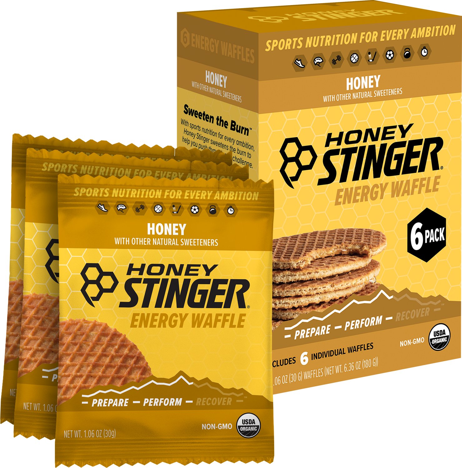 Honey Stinger Waffles 6-Pack                                                                                                     - view number 3