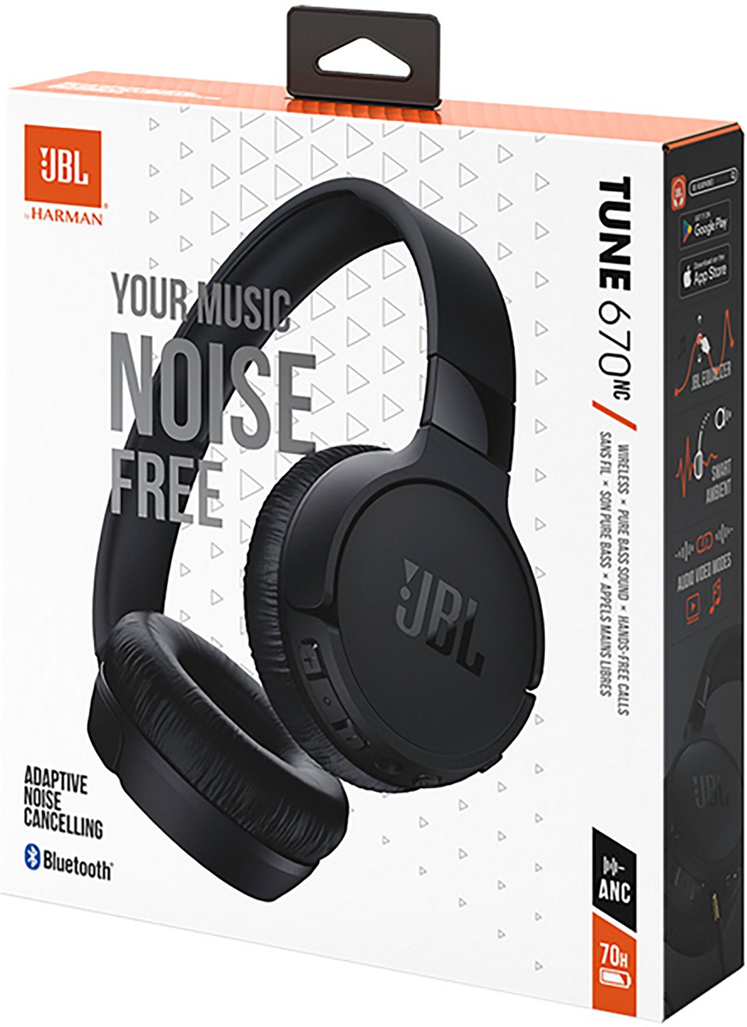 JBL Tune 670NC On-Ear Wireless Noise Cancelling Headphones                                                                       - view number 7