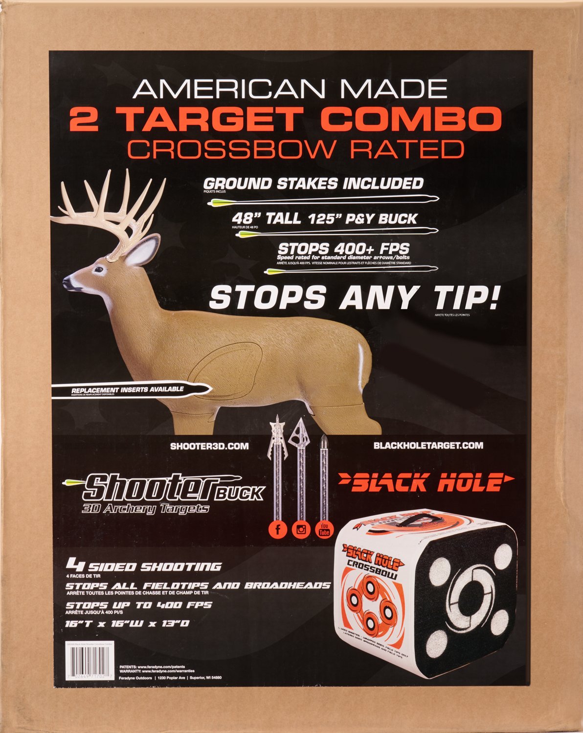 Black Hole Shooter Combo Crossbow Targets - view number 2