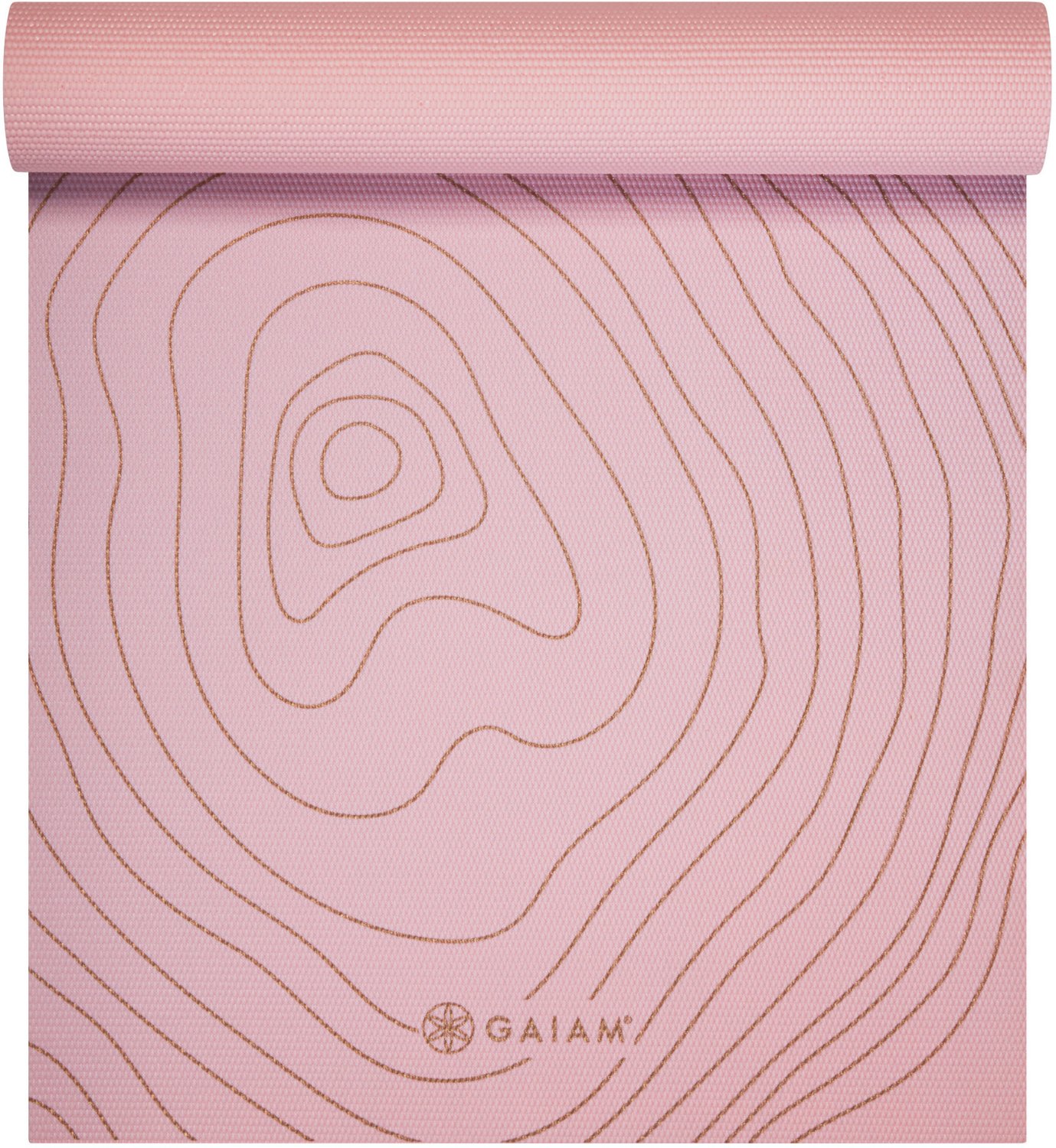 Gaiam Reversible Aubergine Swirl 24 x 68 x 0.24 in Yoga Mat                                                                      - view number 2