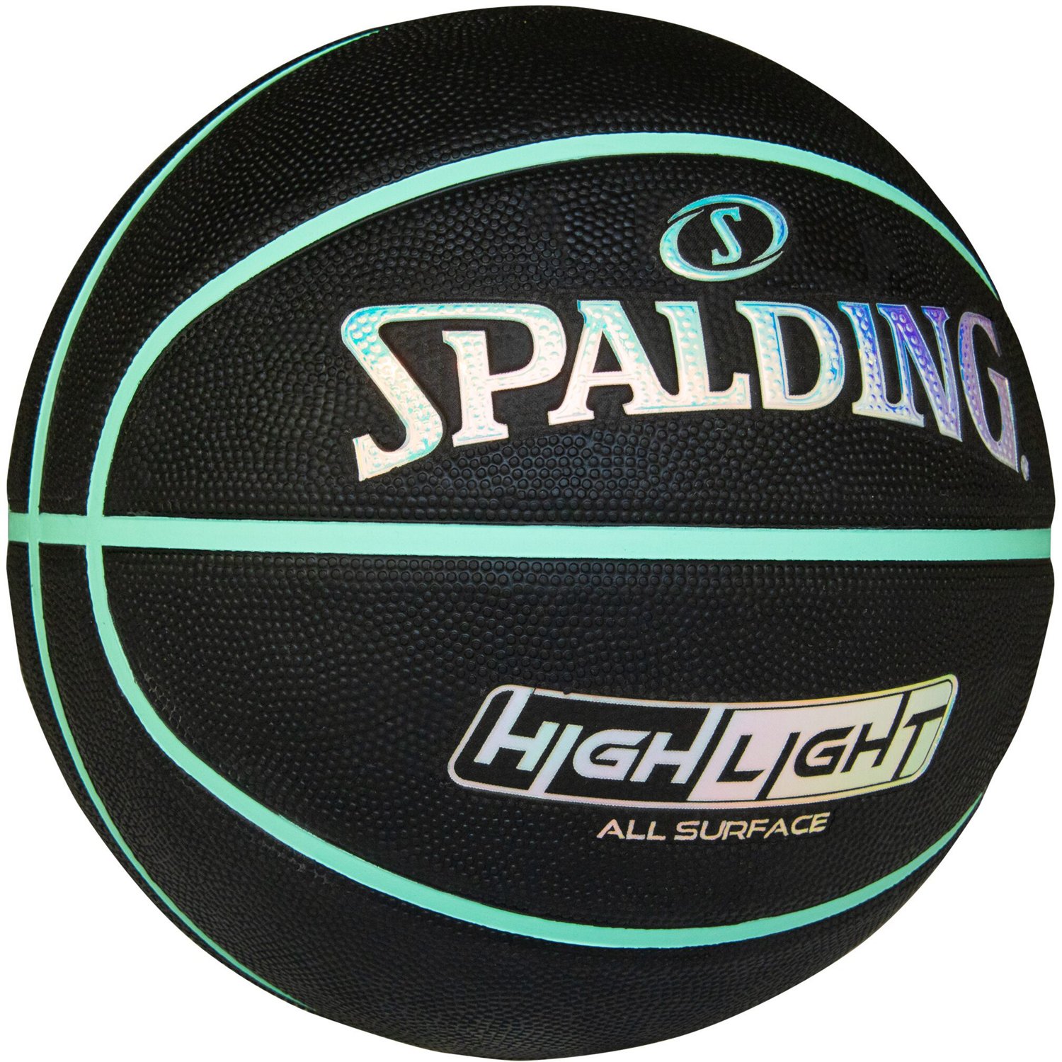 Spalding Highlight Rubber Basketball - view number 2