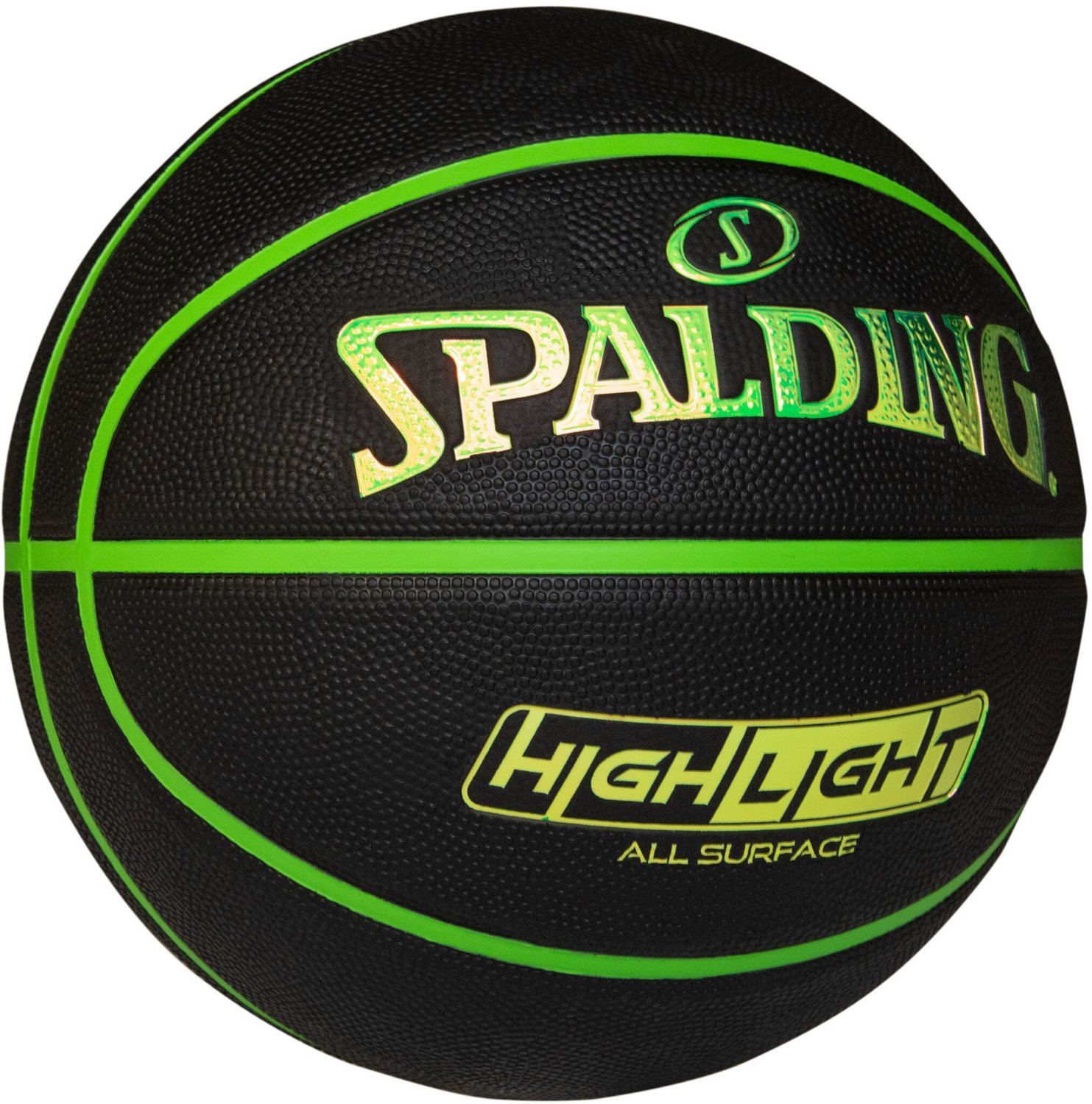 Spalding Highlight Rubber Basketball - view number 2