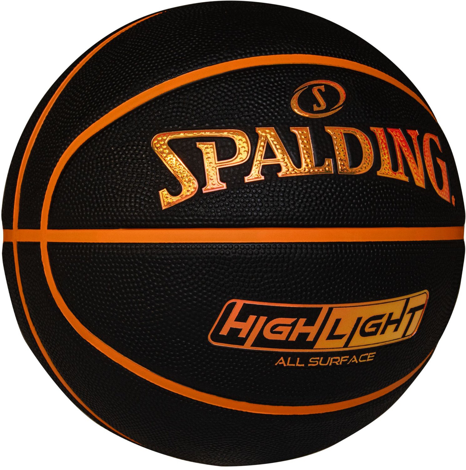 Spalding Highlight Rubber Basketball - view number 2