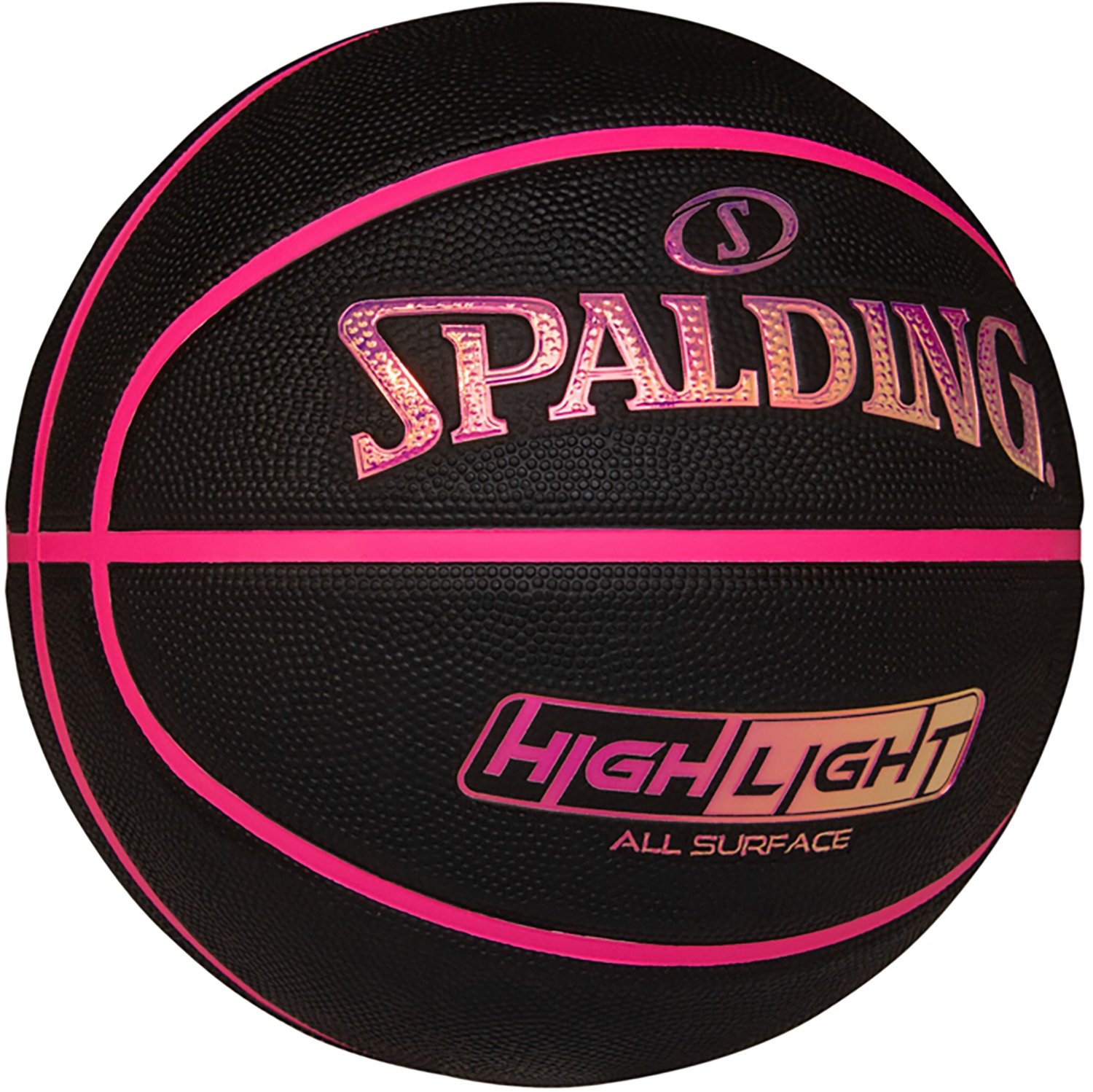 Spalding Highlight Rubber Basketball - view number 2