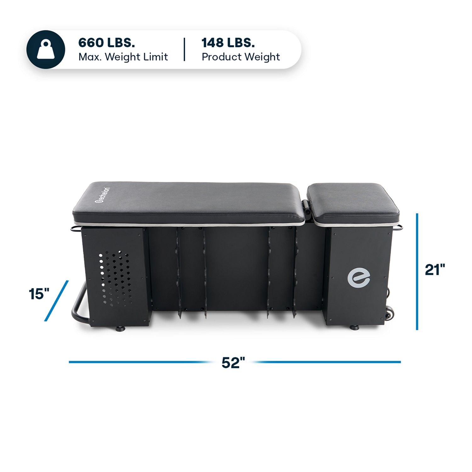 Echelon Strength Storage Bench                                                                                                   - view number 2