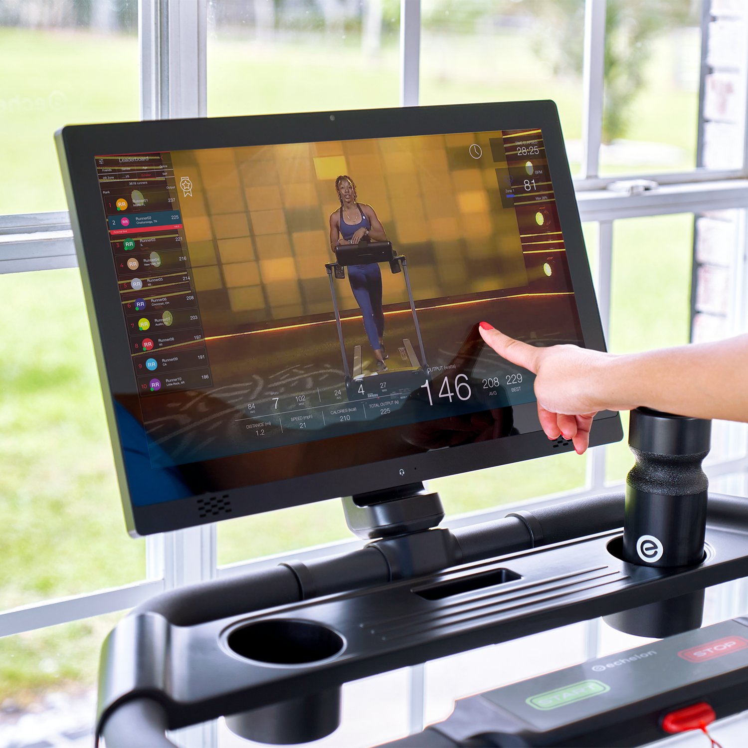 Echelon Stride 4S+ 22 Treadmill                                                                                                  - view number 7