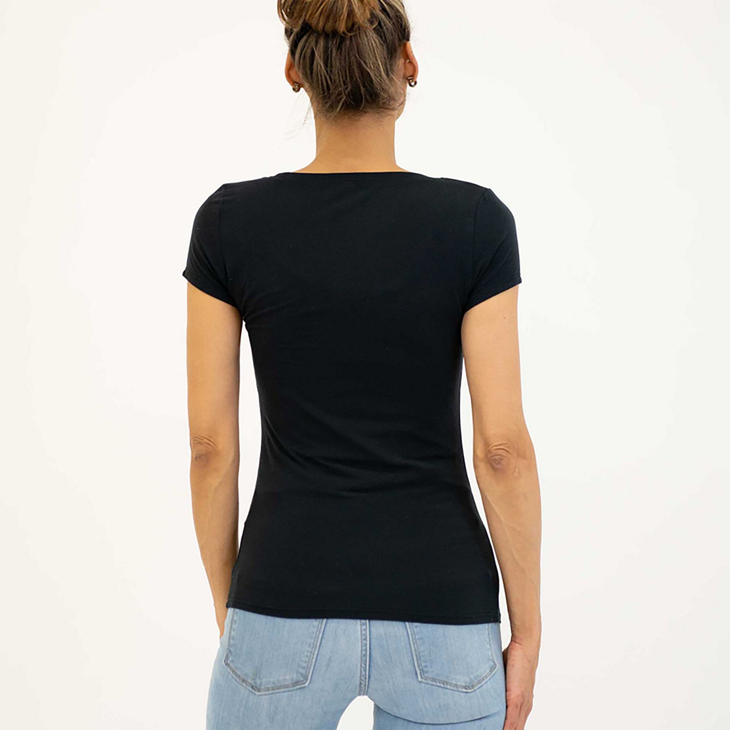 Dakini Women's Organic Cotton Cap Sleeve Summer T-shirt - view number 3