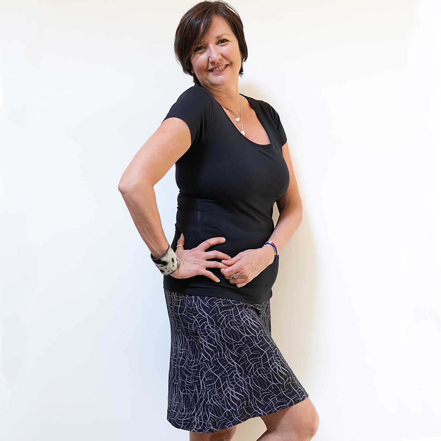 Dakini Women's Organic Cotton Cap Sleeve Summer T-shirt - view number 4