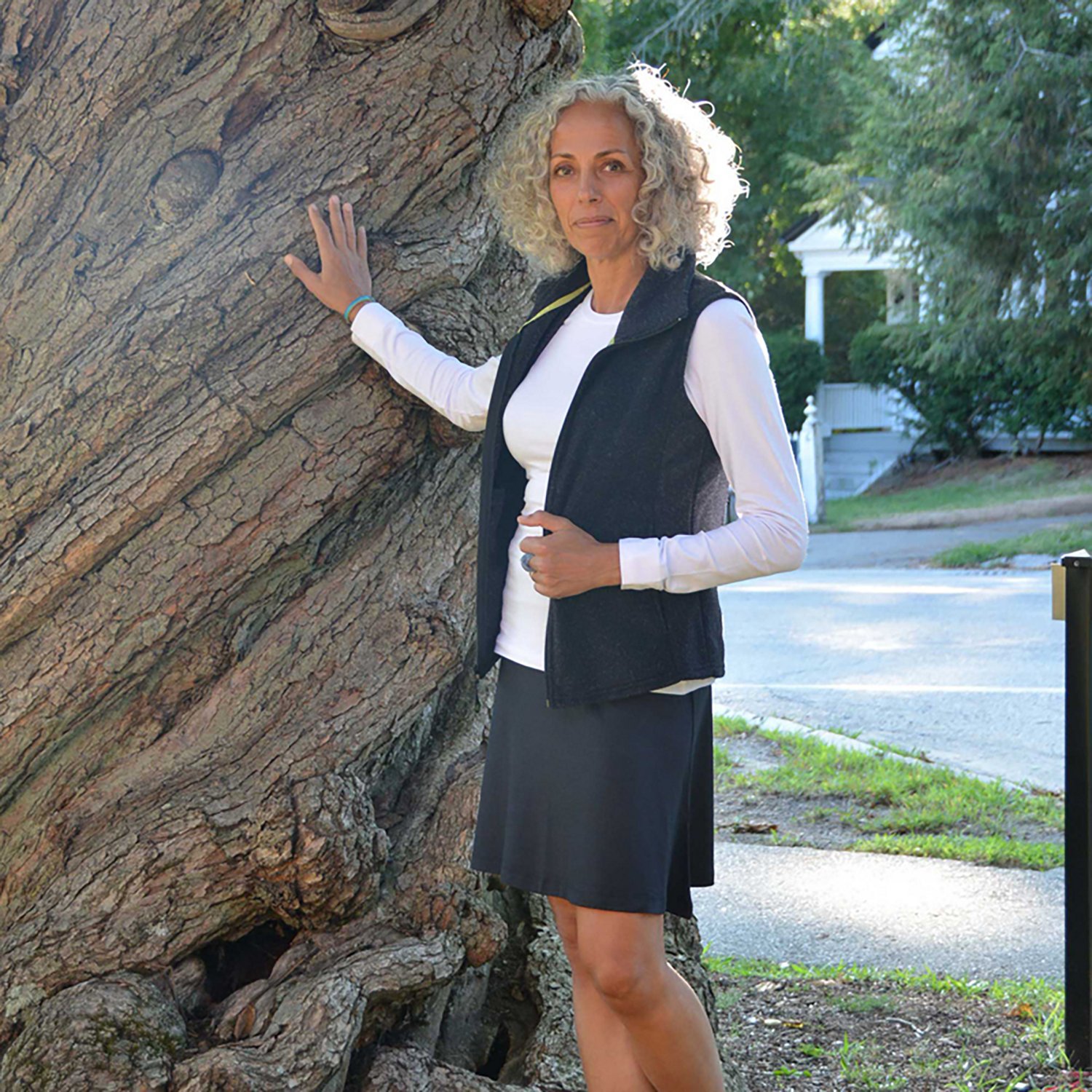 Dakini Women's Little Black Skirt - view number 3