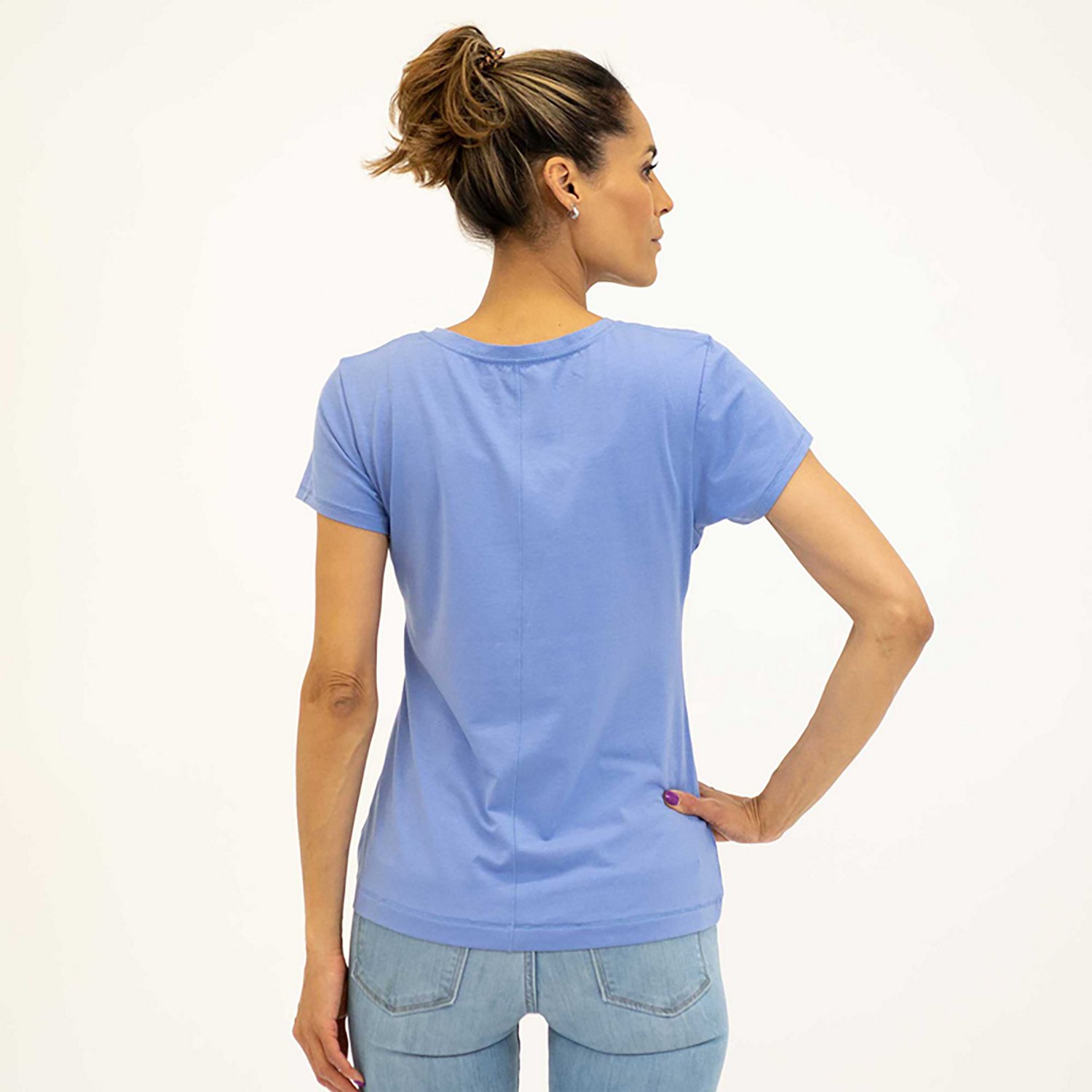 Dakini Women's Organic Cotton Scoop Neck T-shirt - view number 2