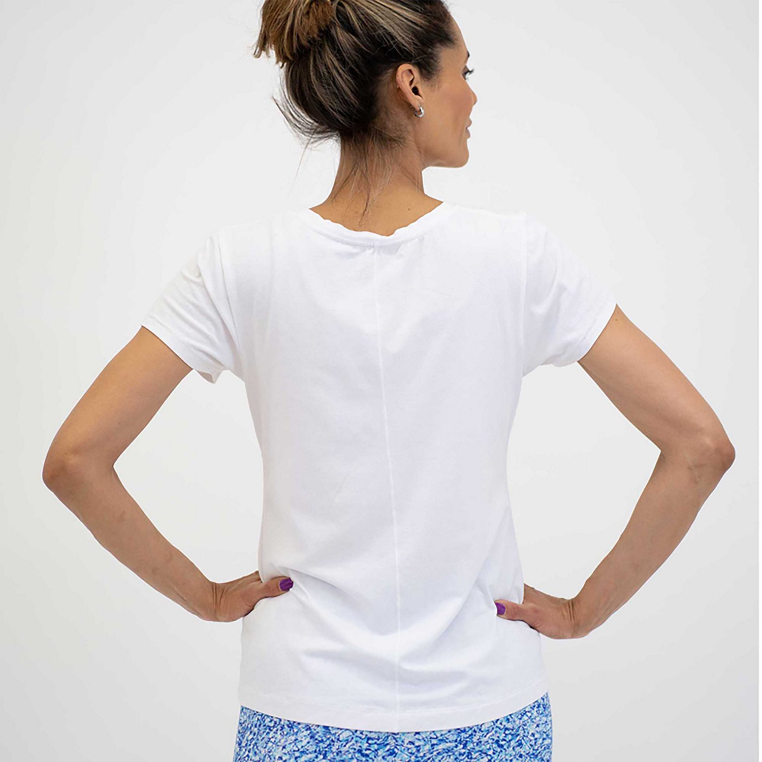 Dakini Women's Organic Cotton Scoop Neck T-shirt - view number 2