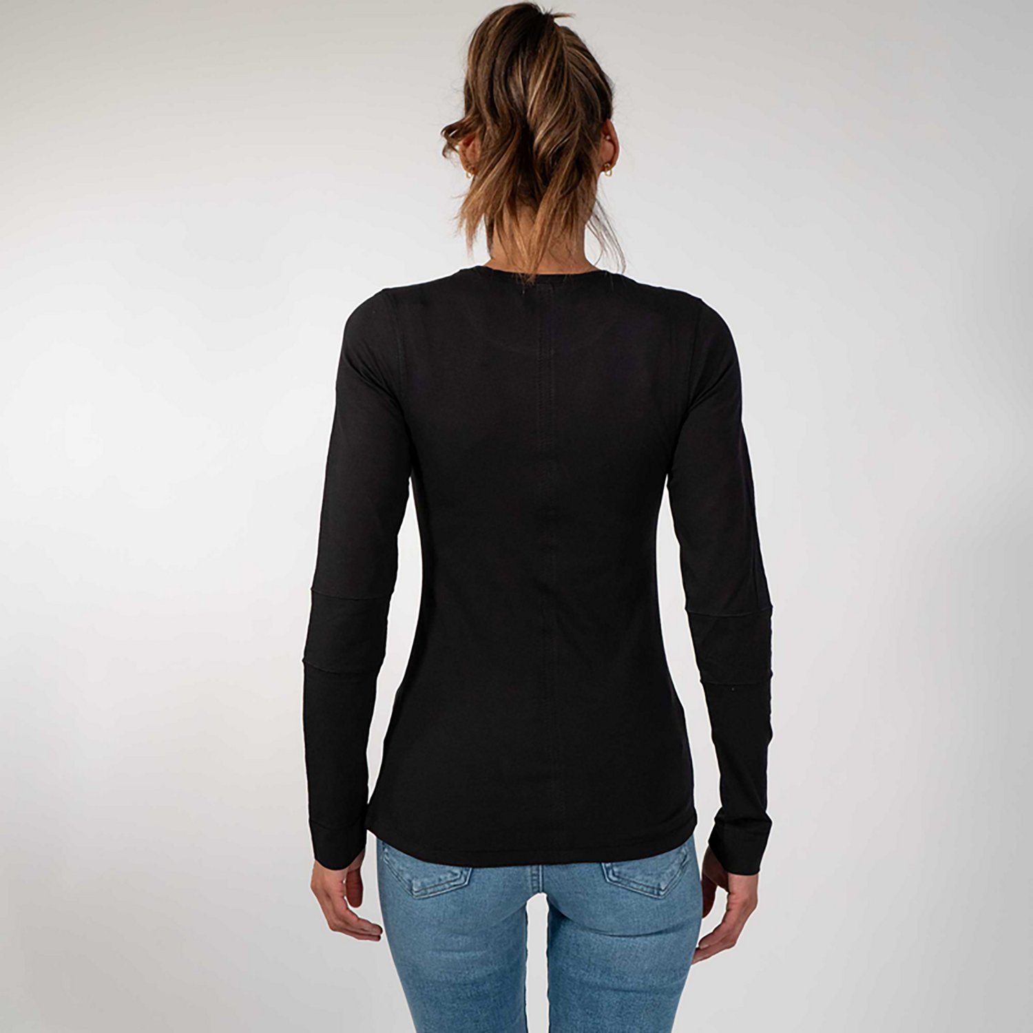 Dakini Women's Organic Cotton Long Sleeve T-shirt - view number 3