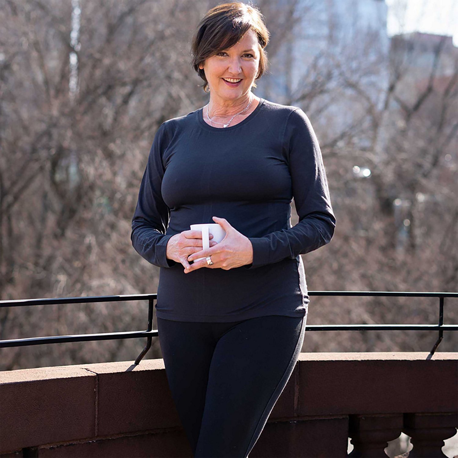 Dakini Women's Organic Cotton Long Sleeve T-shirt - view number 4