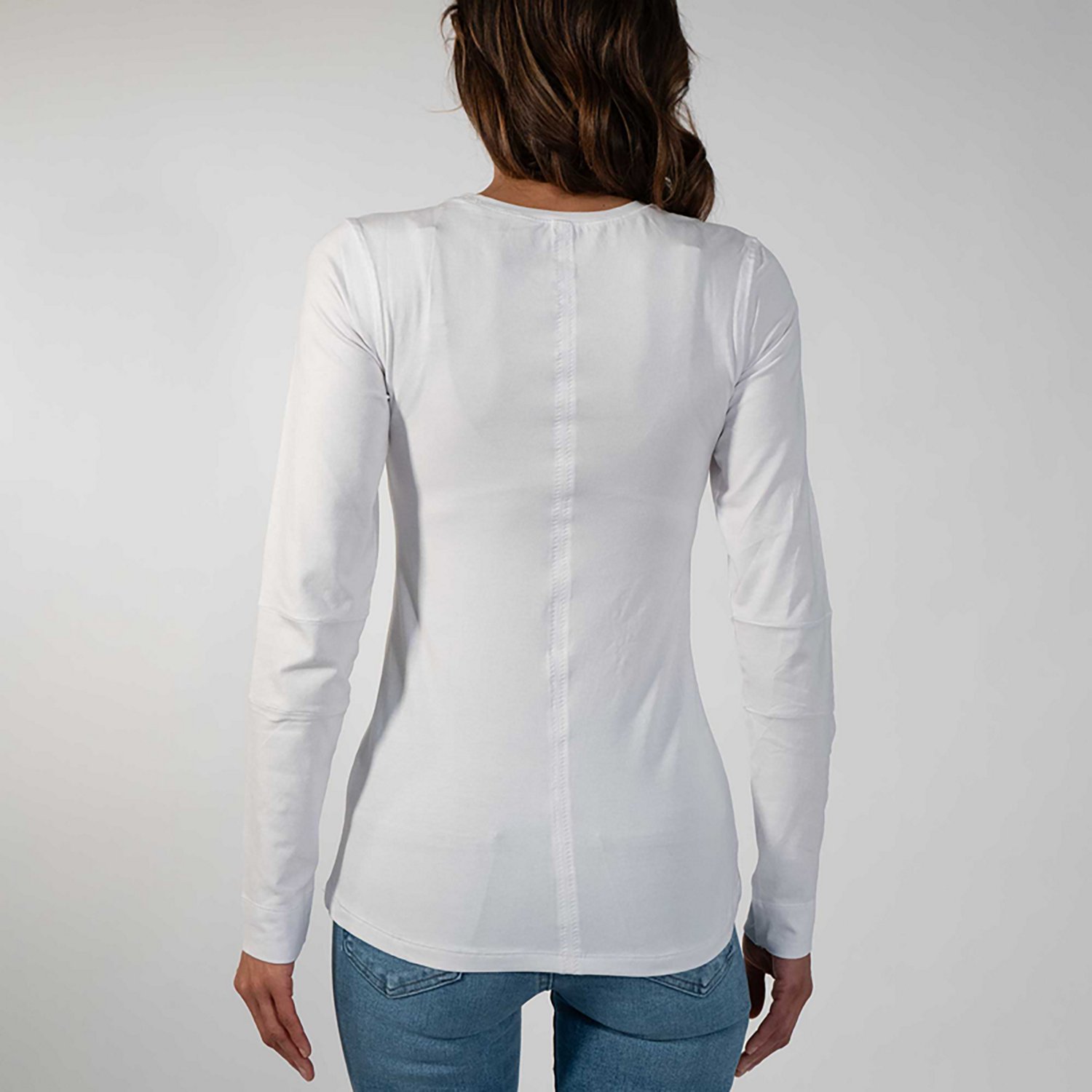 Dakini Women's Organic Cotton Long Sleeve T-shirt - view number 2