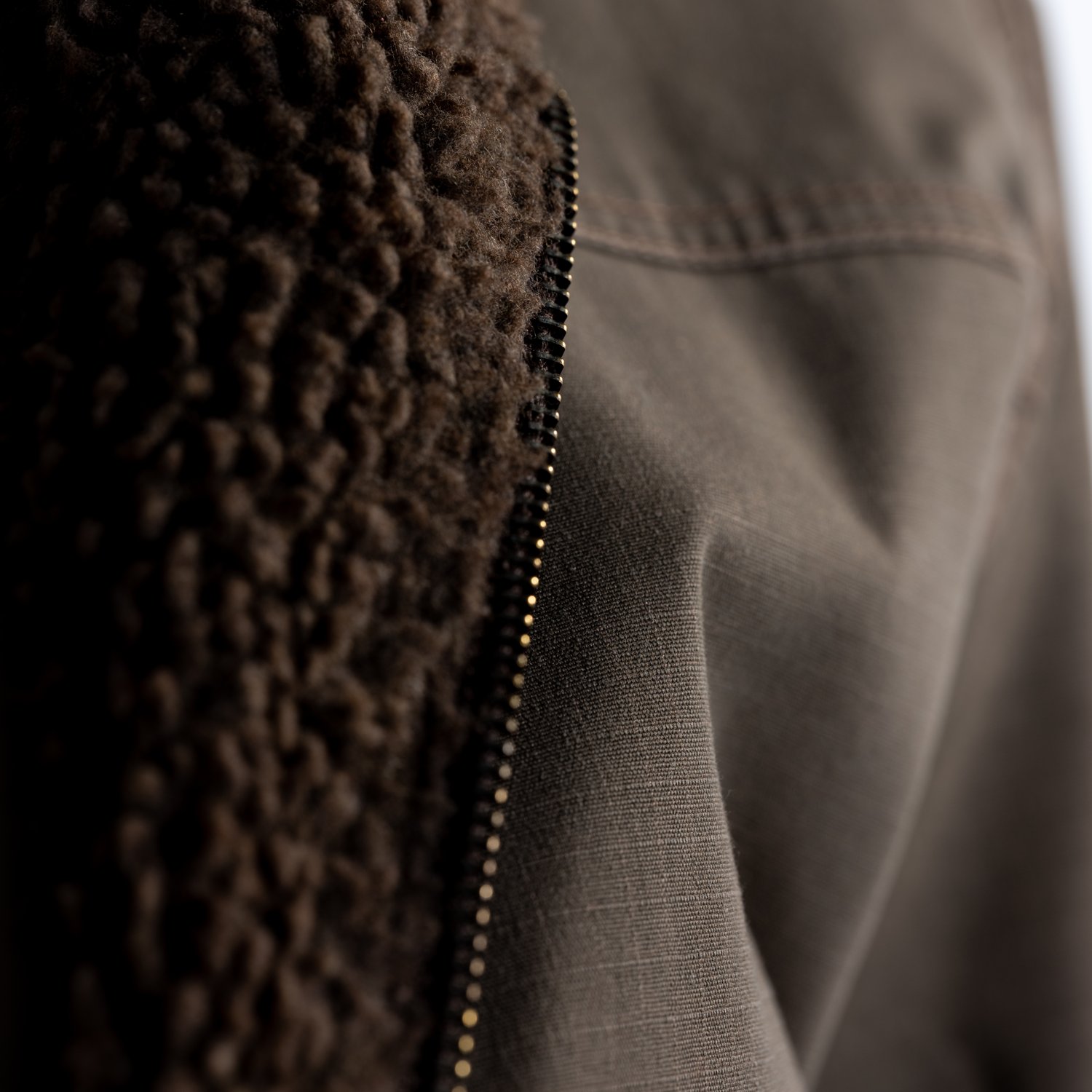 Habit Men's Sherpa Lined Canvas Jacket - view number 6