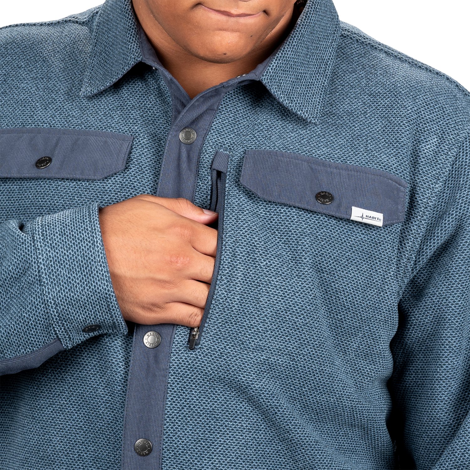 Habit Men's Fleece Overshirt - view number 6