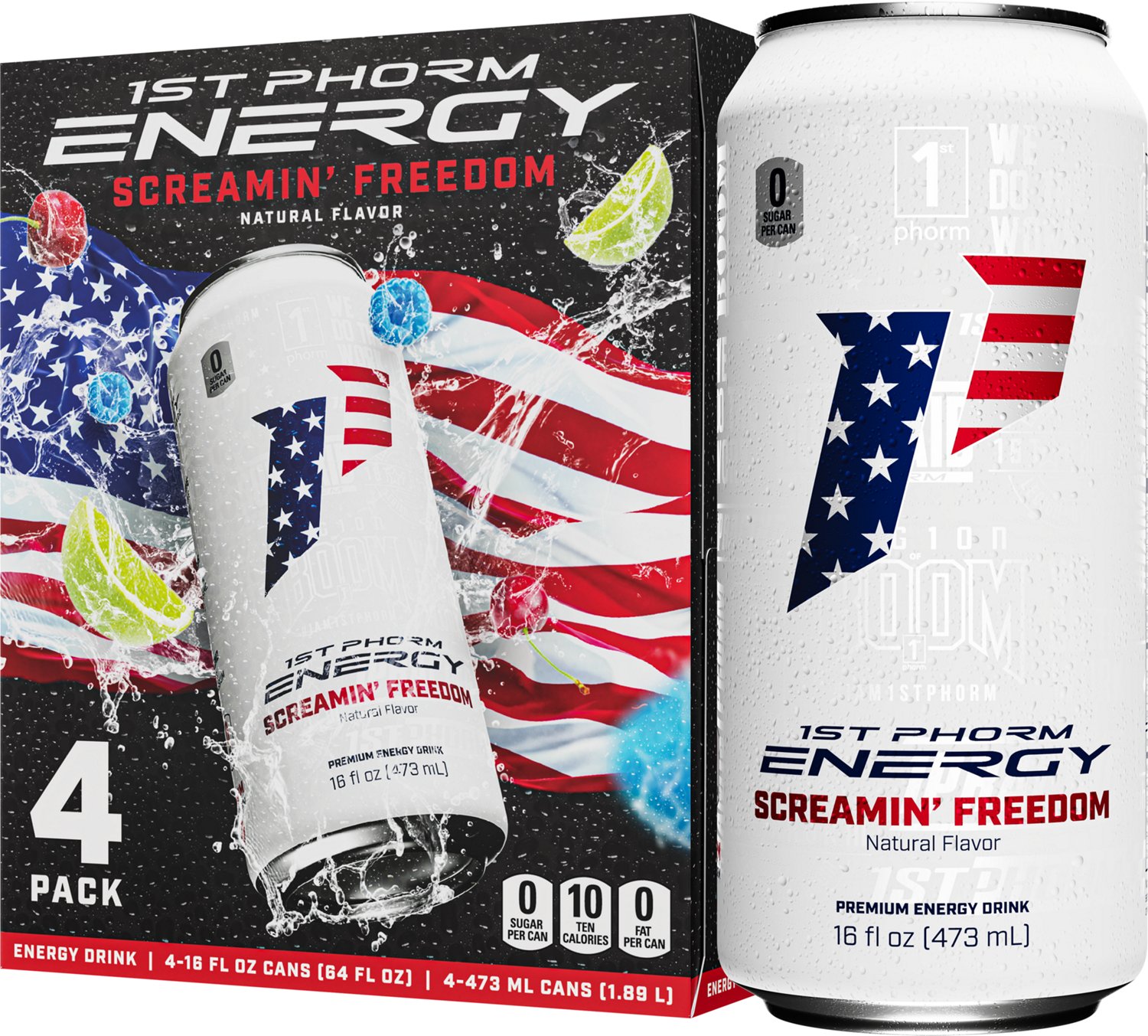 1st Phorm Energy Drinks 4-Pack                                                                                                   - view number 2