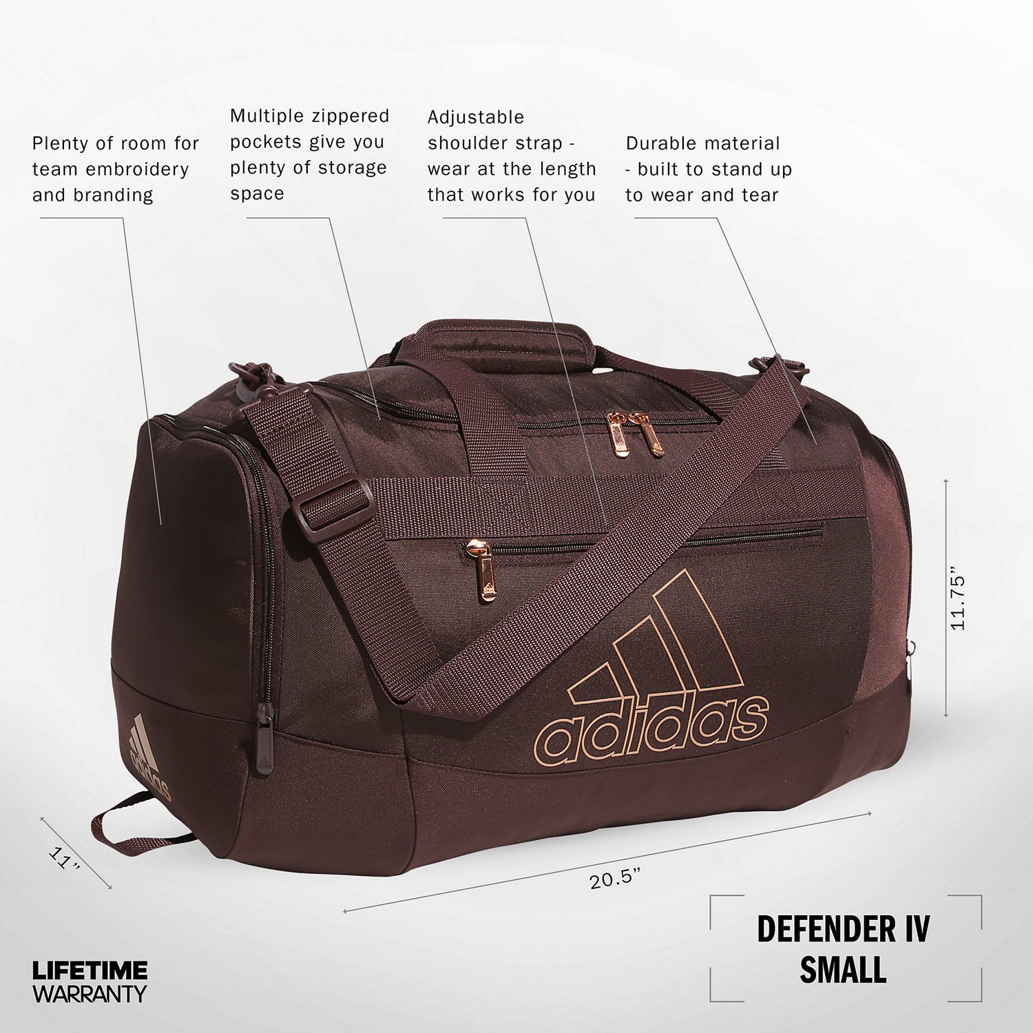 adidas Defender IV Duffel Bag - view number 5