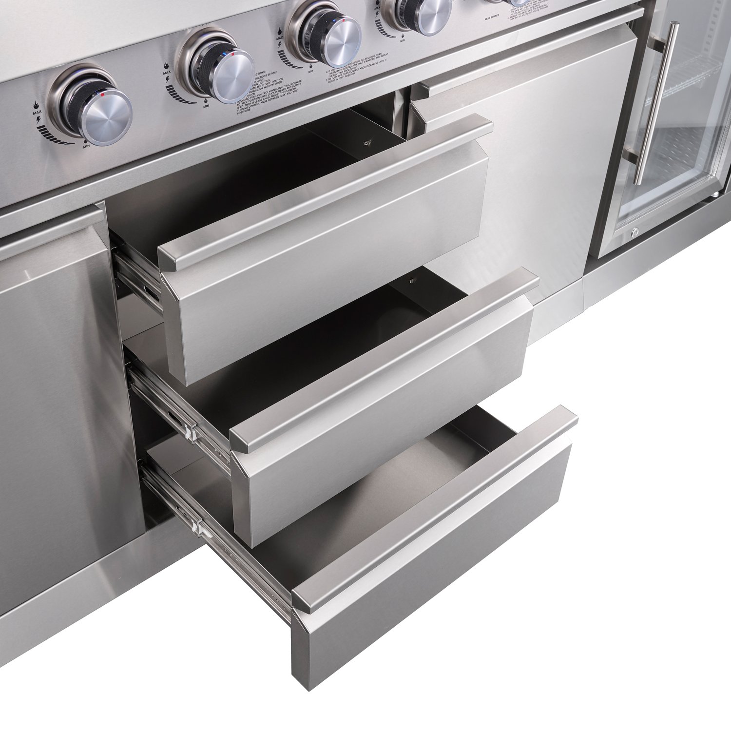 Big Horn 6-Burner Propane Gas Grill Island - view number 5