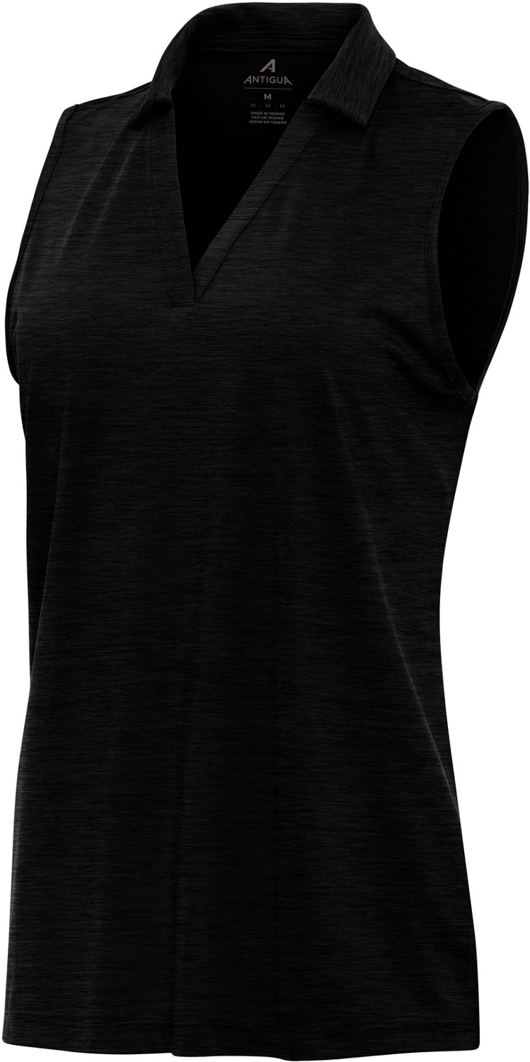 Antigua Women's Layout Sleeveless Polo Shirt - view number 3