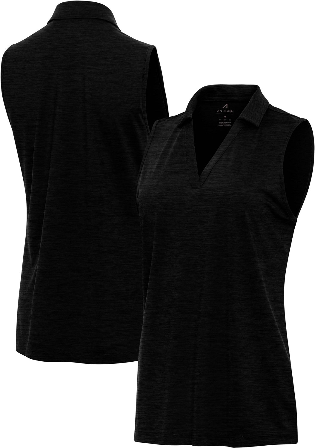 Antigua Women's Layout Sleeveless Polo Shirt - view number 4