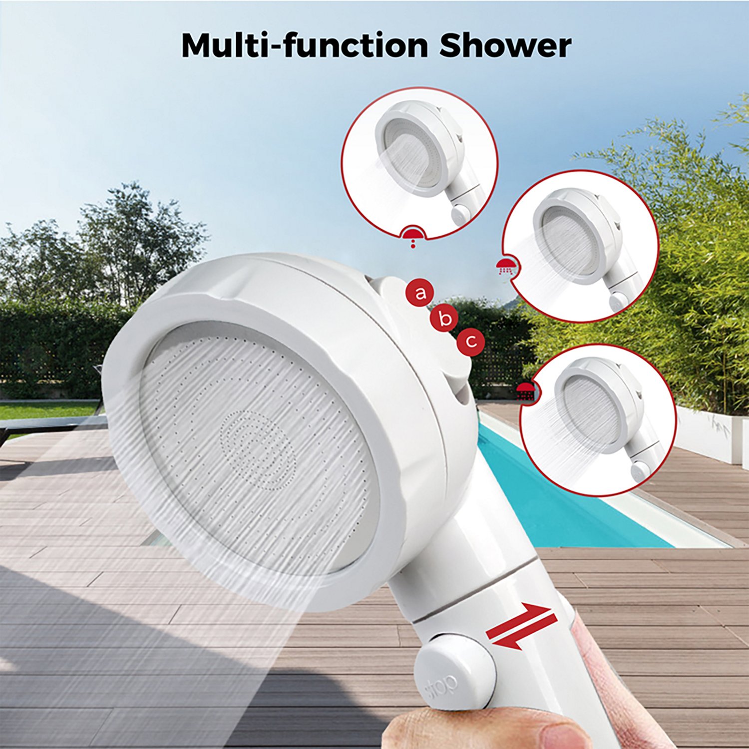 CampLux Portable Propane Outdoor 2.11 GPM 5-Liter Tankless Water Heater - view number 3