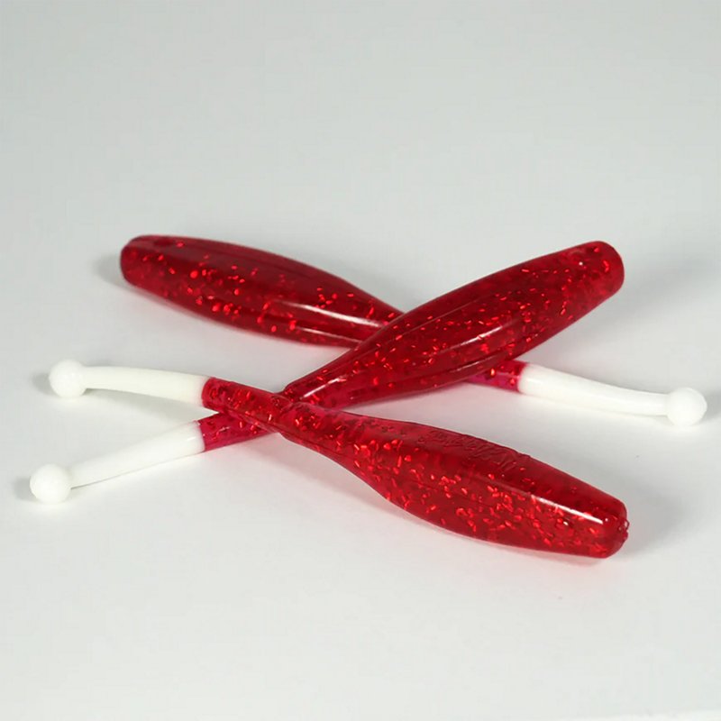 Kwigglers Wigglers Jr Ball Tail Shad 7-Pack