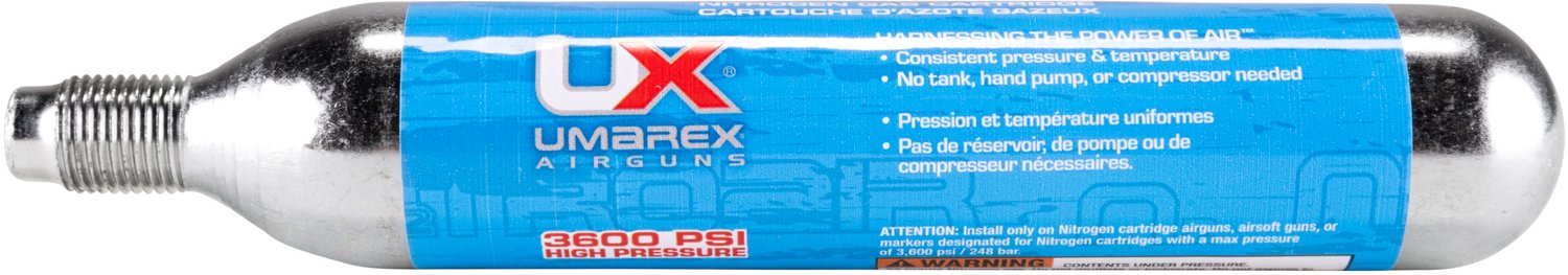 Umarex USA NitroAir Prefilled Nitrogen Cartridges 2-Pack - view number 6