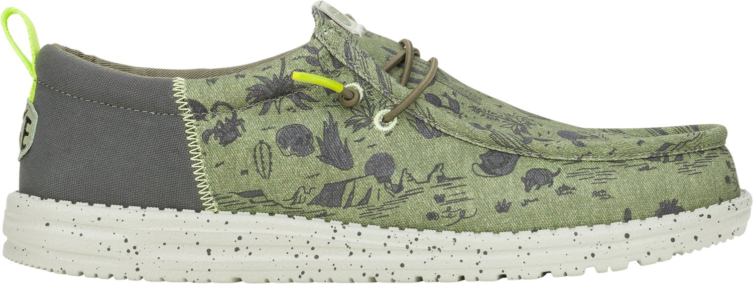 HEYDUDE Mens' Wally Funk Desert Shoes