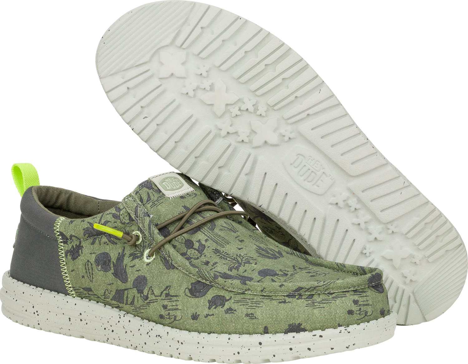 HEYDUDE Mens' Wally Funk Desert Shoes - view number 3