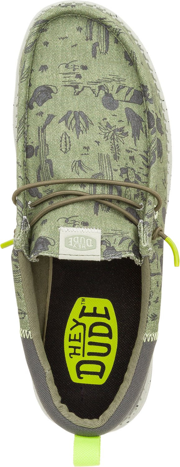HEYDUDE Mens' Wally Funk Desert Shoes - view number 6