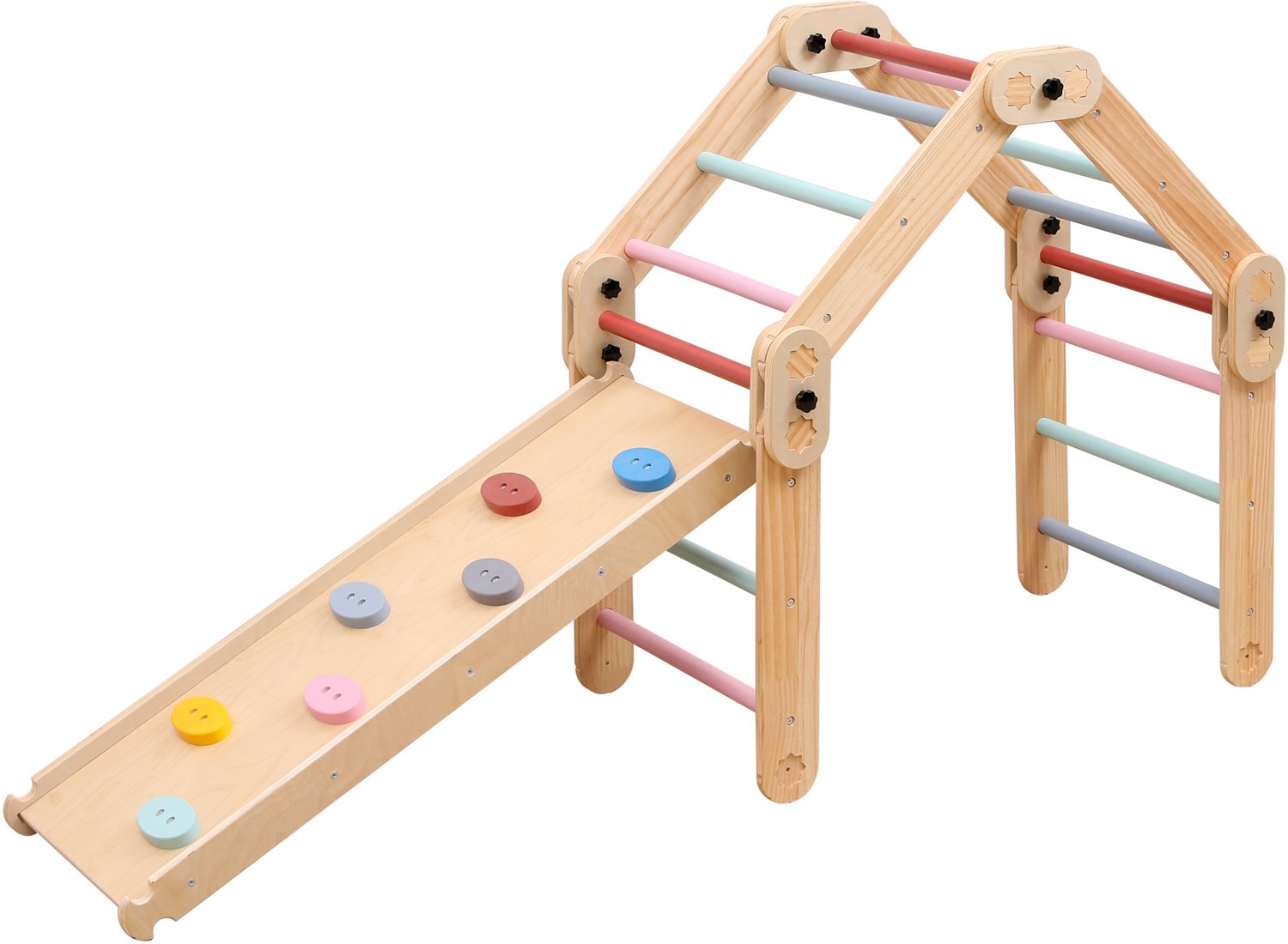 Funphix Kids Modular Wooden Pikler Academy