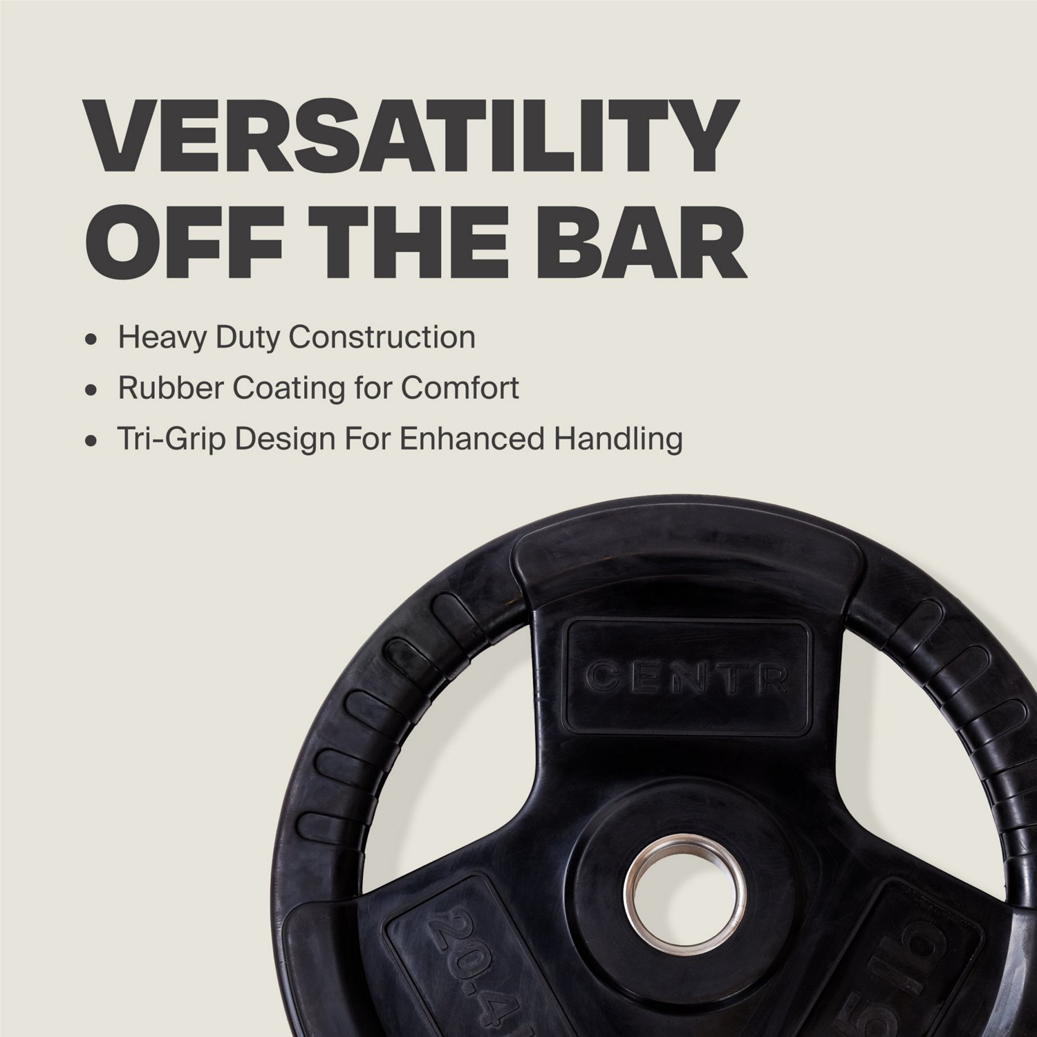 CENTR 300 lb Olympic Barbell Weight Set - view number 3