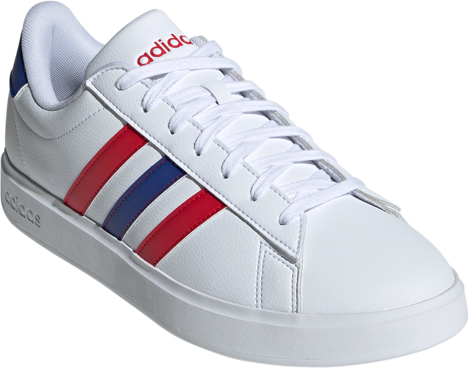 Adidas grand court fashion bleu blanc rouge