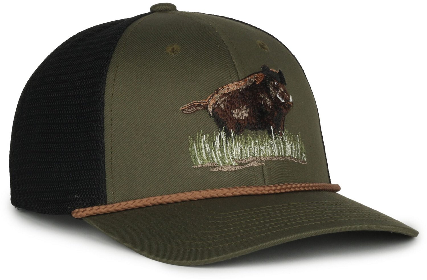 Academy Sports + Outdoors Hog Rope Cap                                                                                           - view number 2
