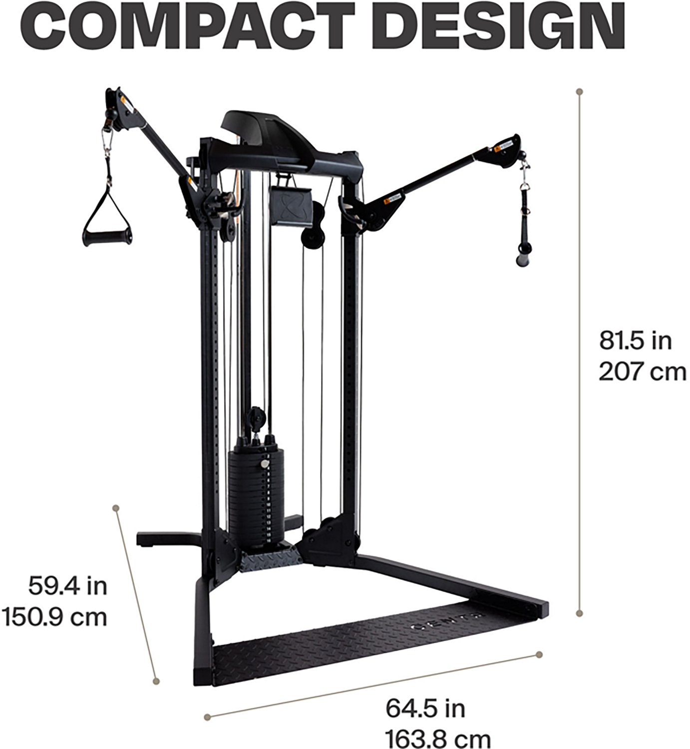 CENTR Multifunctional Cable Machine 1 Home Gym System                                                                            - view number 4