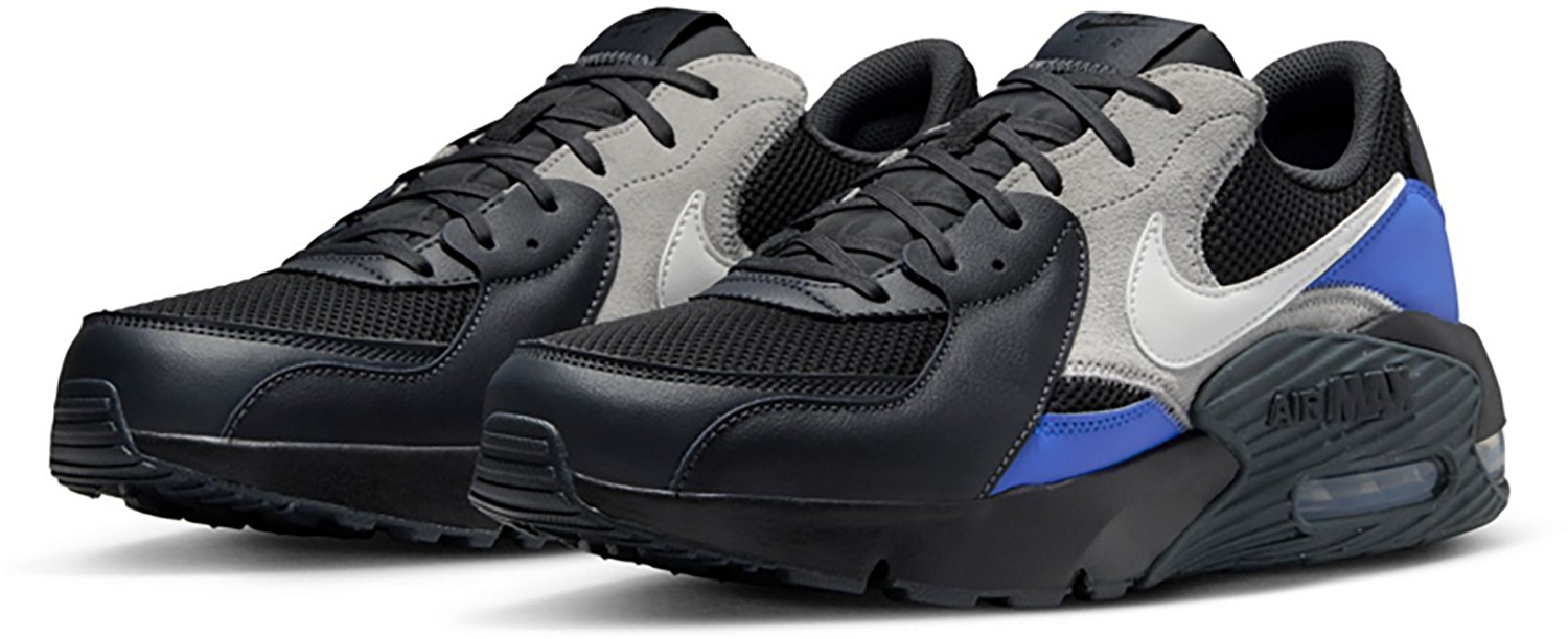 Nike blue and shops black sneakers