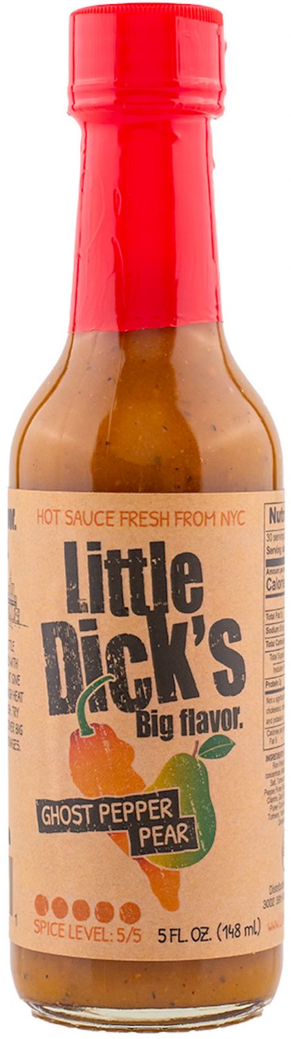 Heatonist Little Dick's Big Flavor Ghost Pepper Pear Sauce
