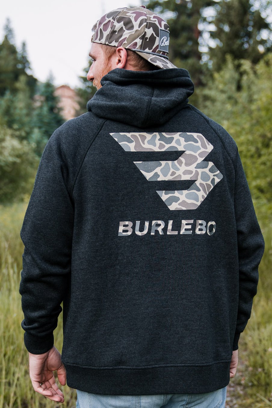 BURLEBO Men's Fleece Pullover Hoodie - view number 2