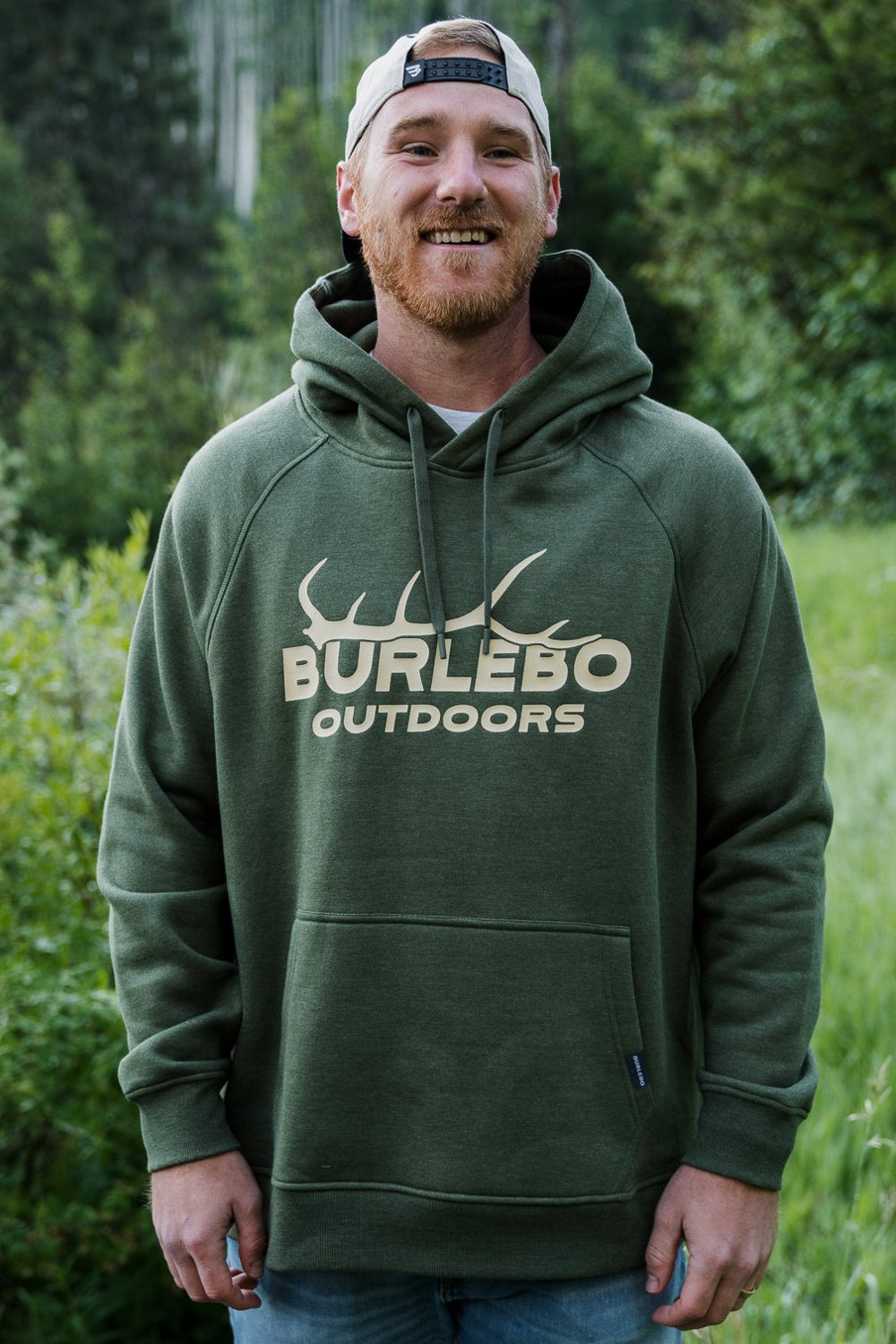 BURLEBO Men's Fleece Pullover Hoodie