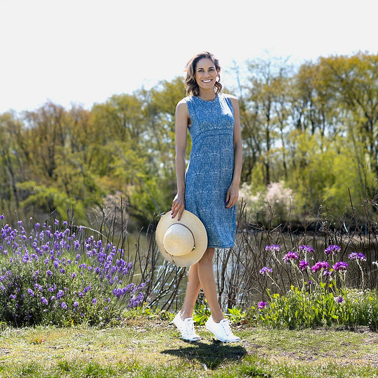 Dakini Women's Seamed Bodice Print Dress - view number 3